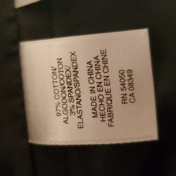 Women's Nine West Dress Size 10 Strapless Corseted Boning Patterned Cotton Used - Picture 6 of 6